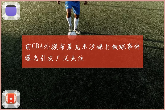 前CBA外援布莱克尼涉嫌打假球事件曝光引发广泛关注